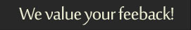 We Value Your Feed